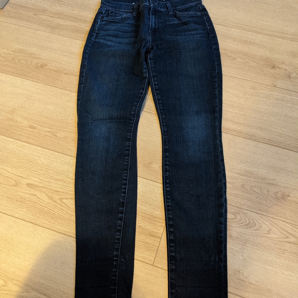 7 For All Mankind Gwenevere Mid Rise Skinny Jean